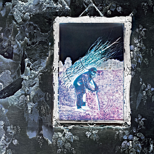 Old man on the hill Led Zeppelin album cover art