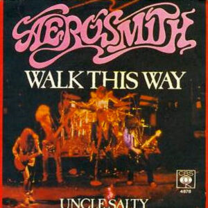 Aerosmith walk this way album cover art