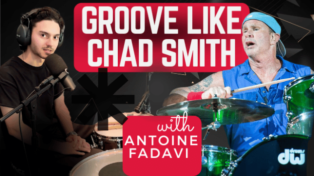 Groove Like Chad Smith with Antoine Fadavi cover art